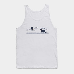 Black Cat 'Whim' And Flyingfox 'Batty' Tank Top